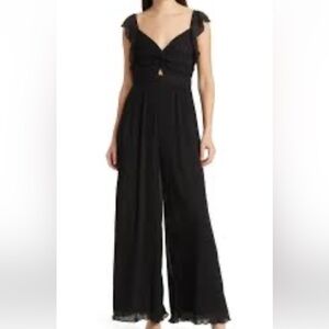NWT Anthropology Chic Black Women's Jumpsuit S